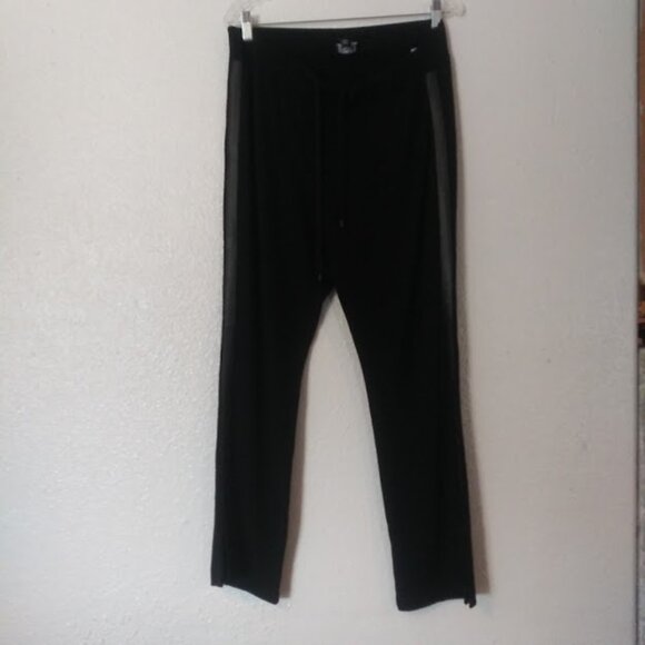 Jones New York women's size L black drawstring jogger pants - Picture 1 of 16